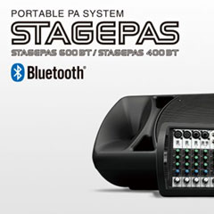 俄罗斯专享会发布两款新型号便携式扩声系统产品——STAGEPAS 400BT 以及 600BT