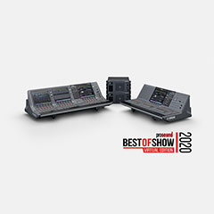 RIVAGE PM5和PM3数字混音系统，实力斩获IBC 2020 Best of Show大奖